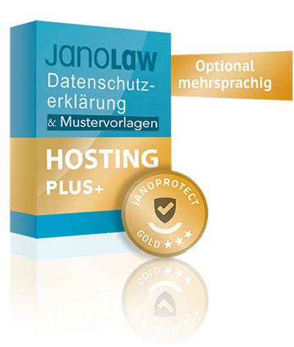 Paket Datenschutz Hosting Plus+