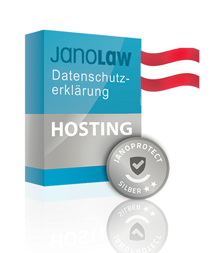 Paket Datenschutz Hosting Österreich (c) janolaw AG